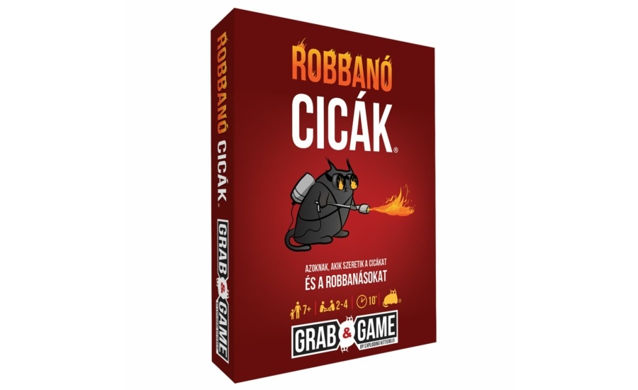 Robbanó cicák – Mini társasjáték