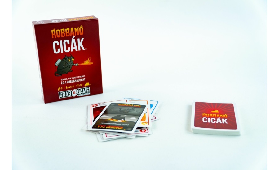 Robbanó cicák – Mini társasjáték
