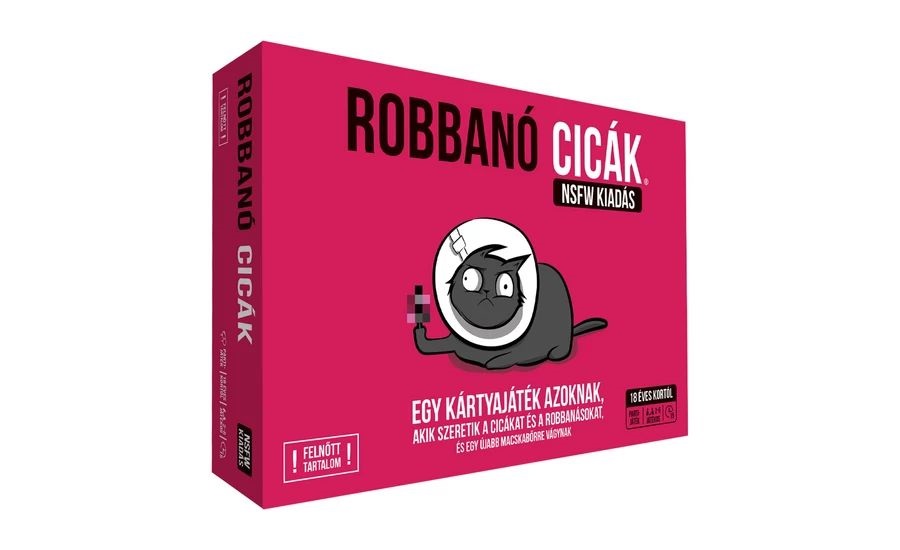 Robbanó cicák: NSFW kiadás partijáték