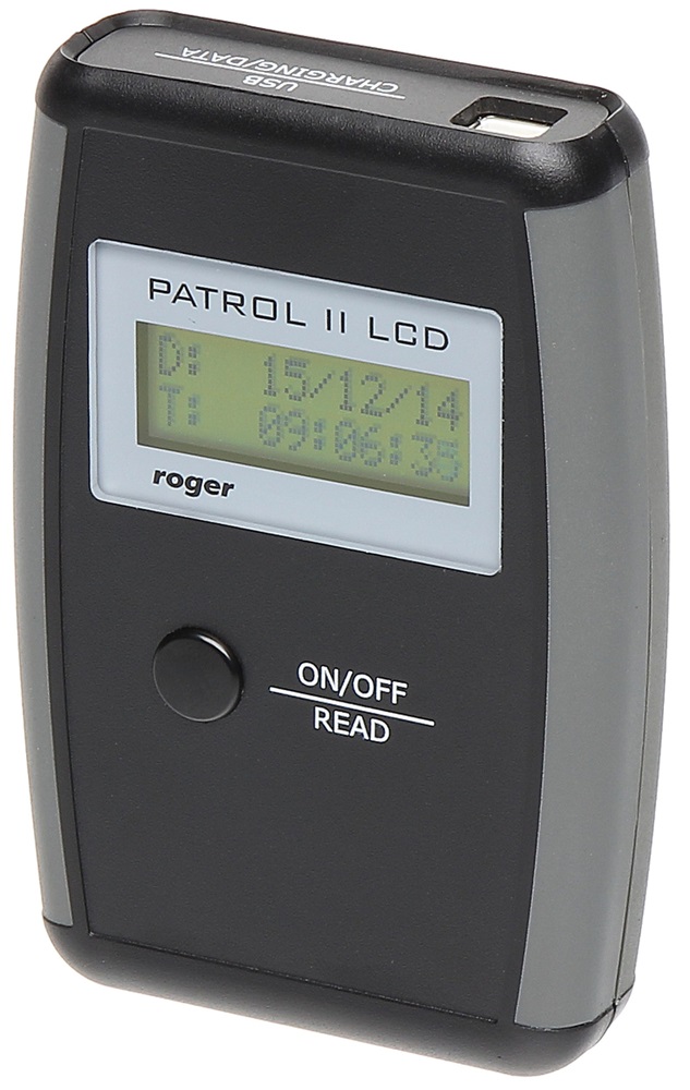 Roger PATROL II LCD őrjárat ellenőrző kéziolvasó