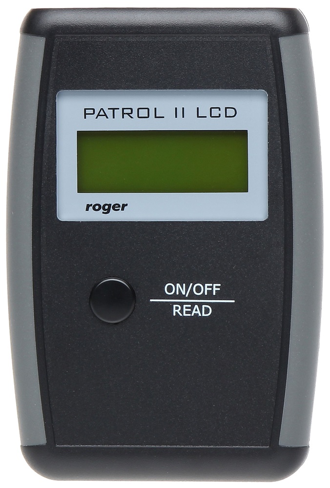 Roger PATROL II LCD őrjárat ellenőrző kéziolvasó