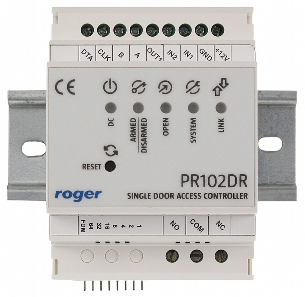 Roger PR102DR belépésvezérlő