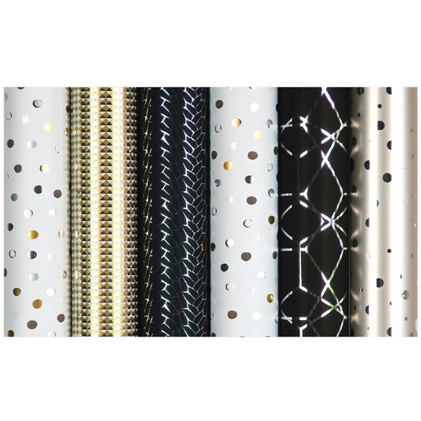 Rotolux SOPHIA 0,7x1,5m metalizált csomagolópapír