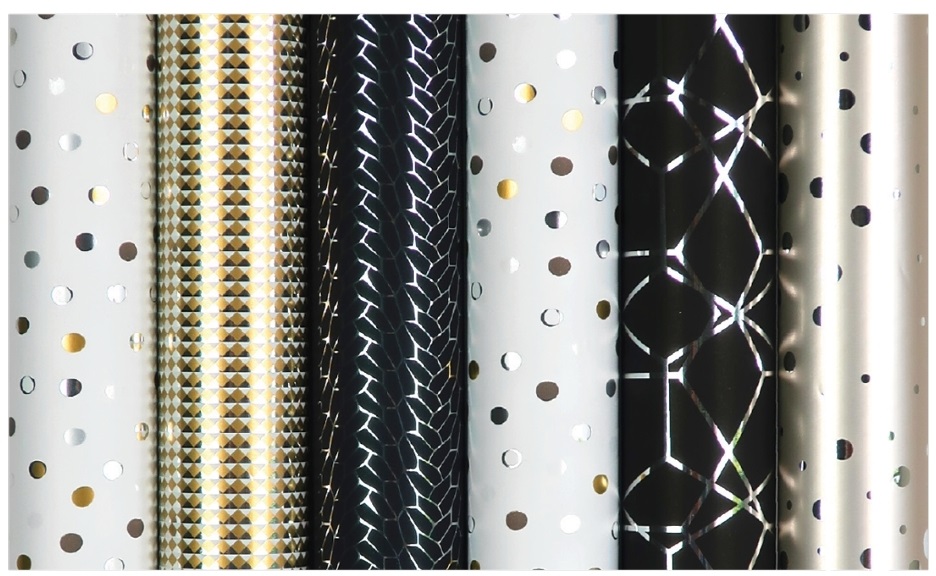 Rotolux SOPHIA 0,7x1,5m metalizált csomagolópapír