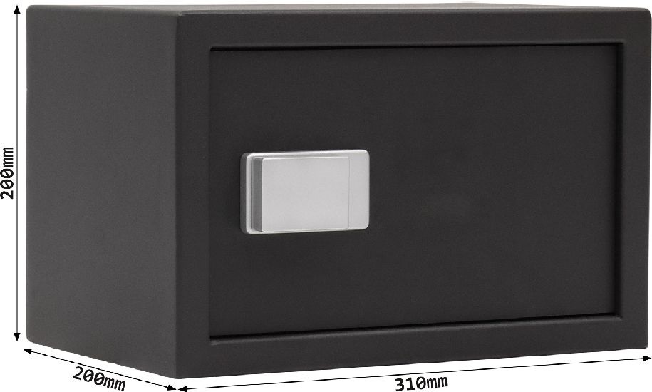 Rottner Fifty 1 fekete bluetooth záras bútorszéf