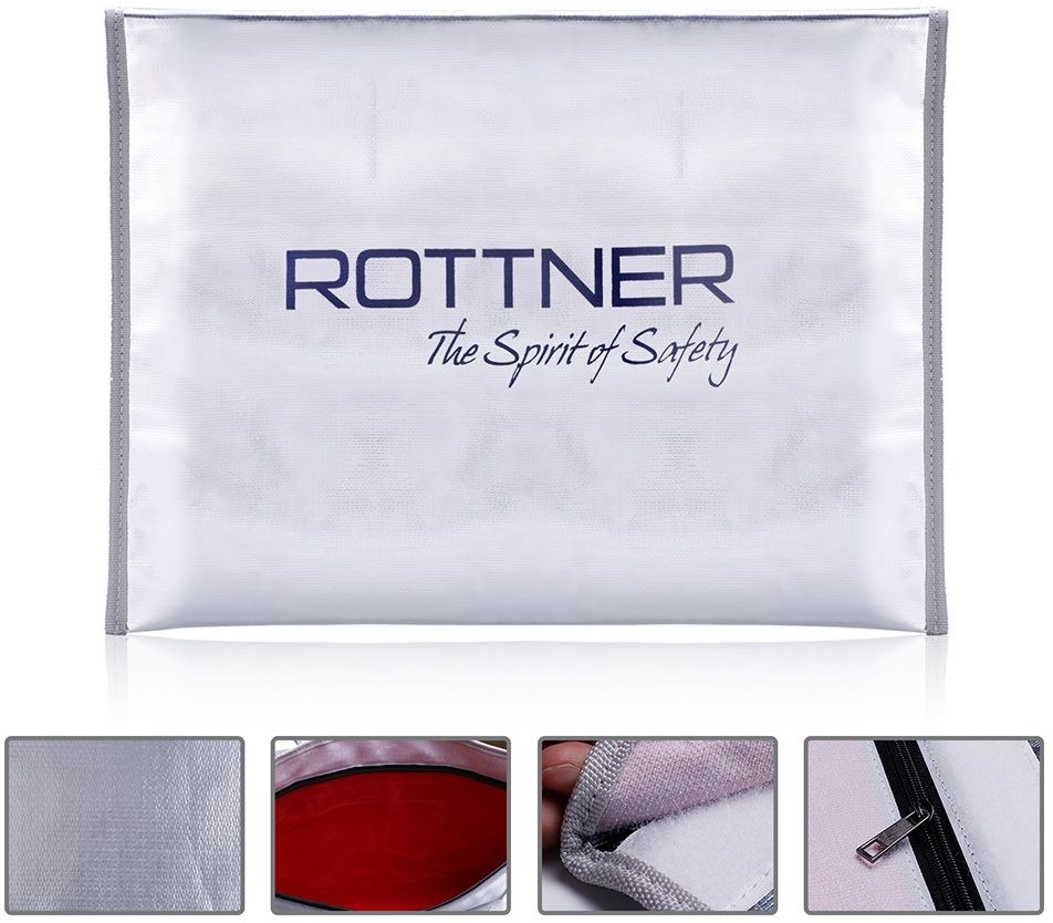 Rottner Fire Proof Bag Din A3 tűzálló táska