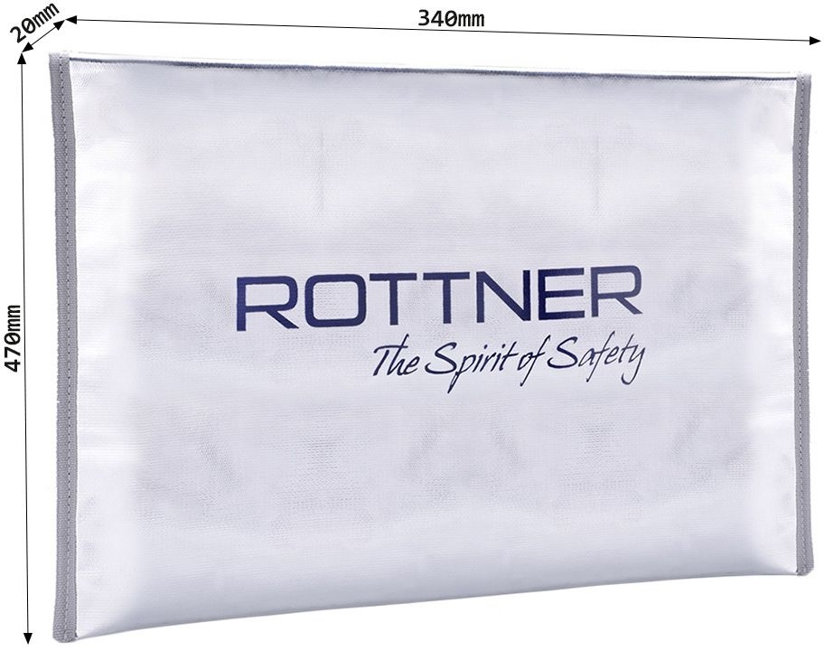 Rottner Fire Proof Bag Din A3 tűzálló táska
