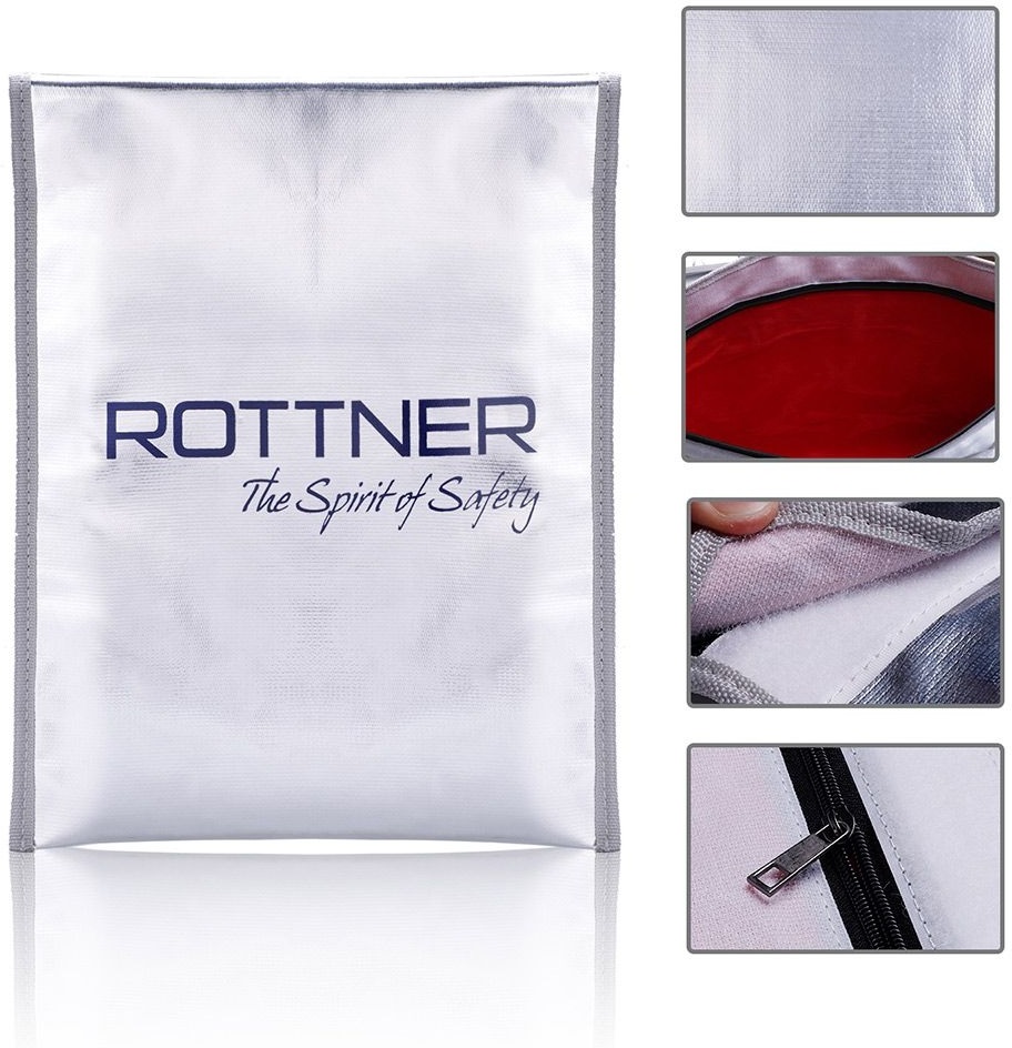 Rottner Fire Proof Bag Din A4 tűzálló táska