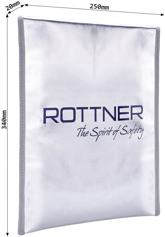 Rottner Fire Proof Bag Din A4 tűzálló táska