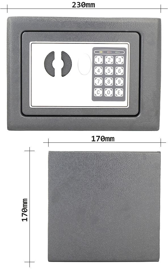 Rottner HomeStar1 EL elektronikus bútorszéf