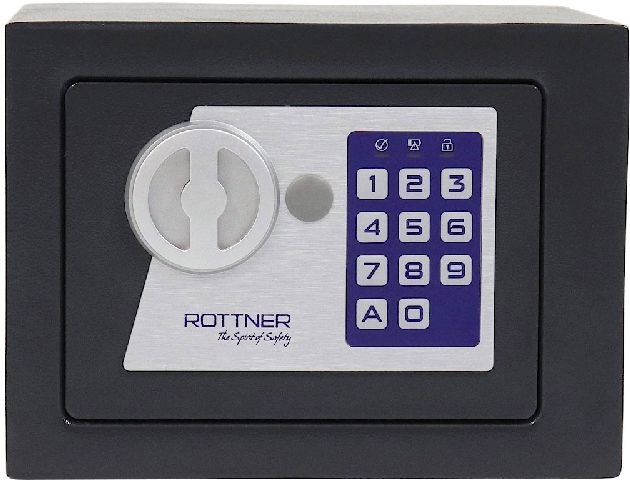 Rottner Jupiter 1 antracit elektronikus, vészkulcsos bútorszéf