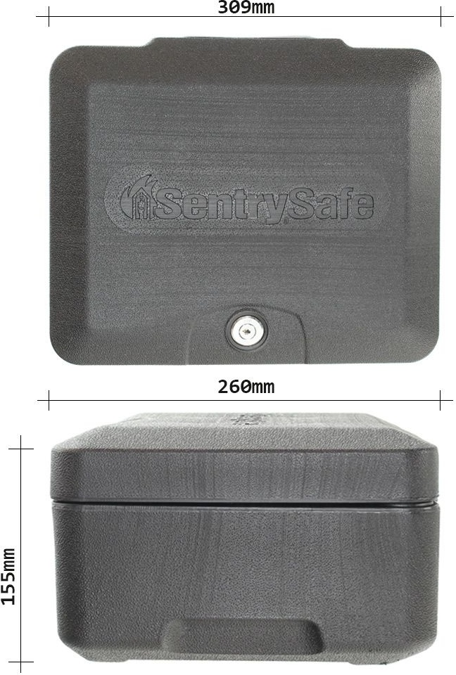 Rottner SentrySafe 0500 tűzálló doboz