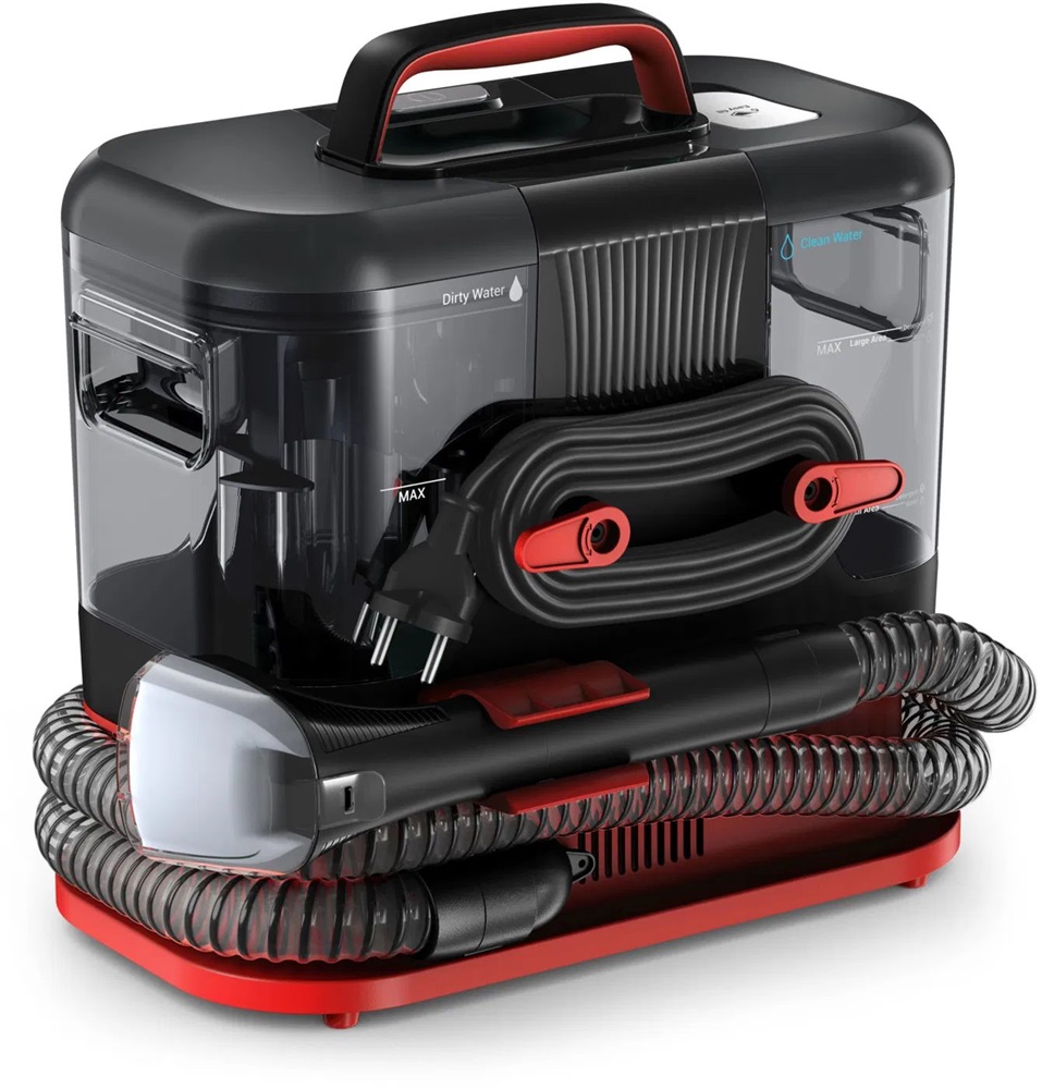 Rowenta IN5012F0 Instant Clean It Basic piros-fekete szőnyegtisztító