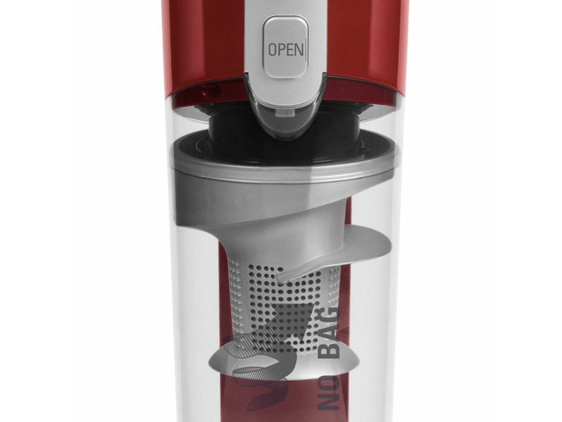 Rowenta RH6543WH Air Force Light 14.4V piros vezeték nélküli rúdporszívó