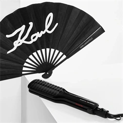 Rowenta SF411LF0 X Karl Lagerfeld Extra Liss fekete hajsimító