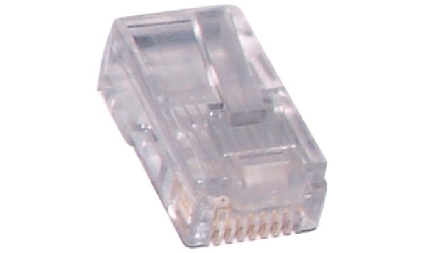 Rülstein RJ45 8P8C Cat.5e árnyékolatlan (UTP) 100 db csatlakozó