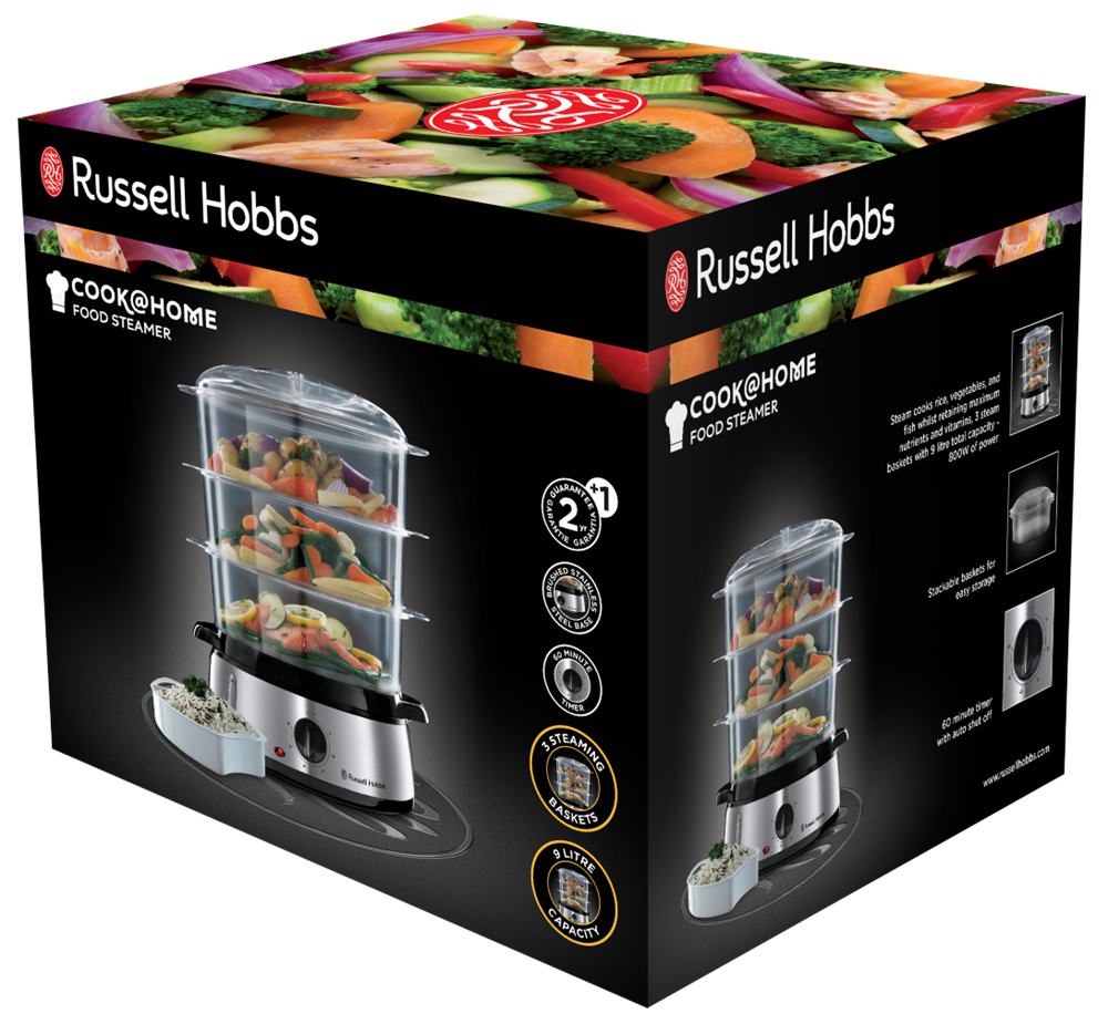 Russell Hobbs 19270-56 Cook@Home pároló és rizsfőző