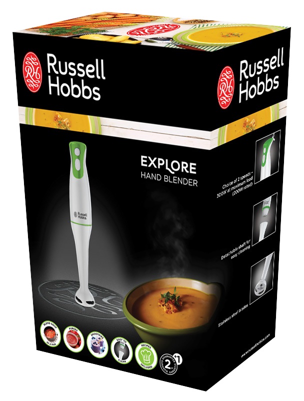 Russell Hobbs 22240-56 Explore fehér-zöld botmixer