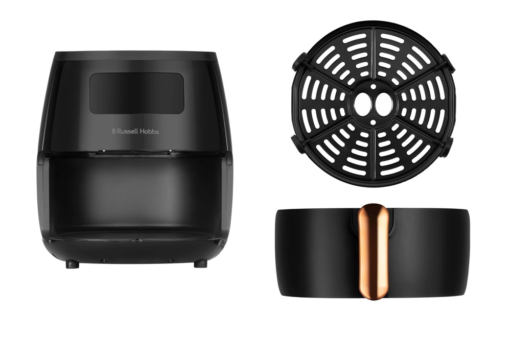Russell Hobbs 26510-56/RH SatisFry Air fekete 5L forrólevegős sütő (air fryer/airfryer)