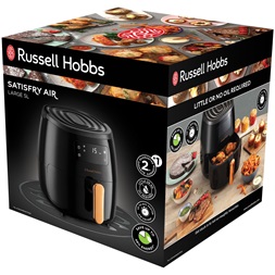 Russell Hobbs 26510-56/RH SatisFry Air fekete 5L forrólevegős sütő (air fryer/airfryer)