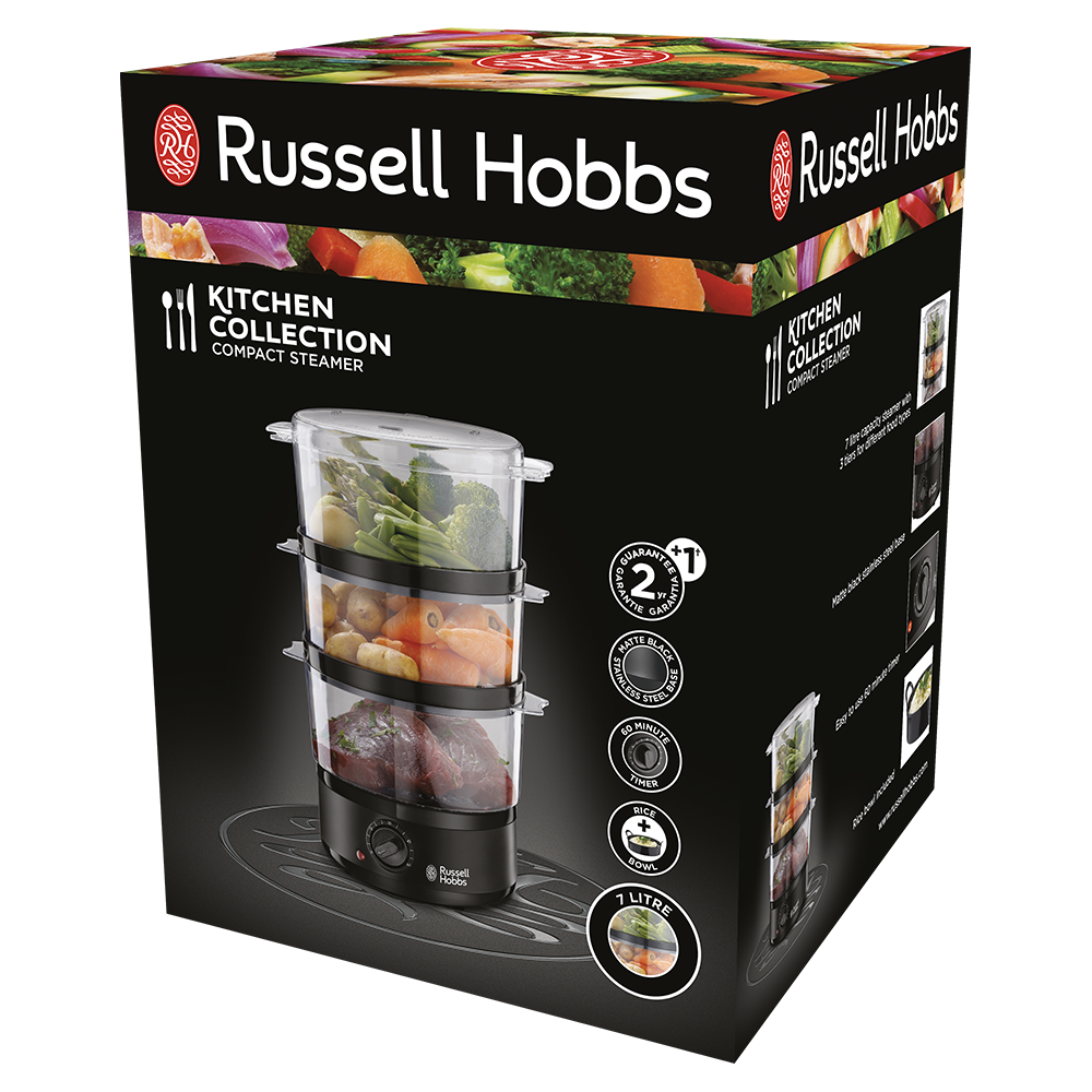 Russell Hobbs 26530-56/RH Kitchen Collection kompakt pároló és rizsfőző