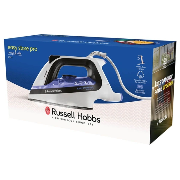 Russell Hobbs 26730-56/RH Easy Store Pro Wrap & Clip lila gőzölős vasaló