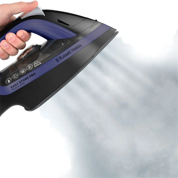 Russell Hobbs 26731-56/RH Easy Store Pro Plug & Wind fekete gőzölős vasaló