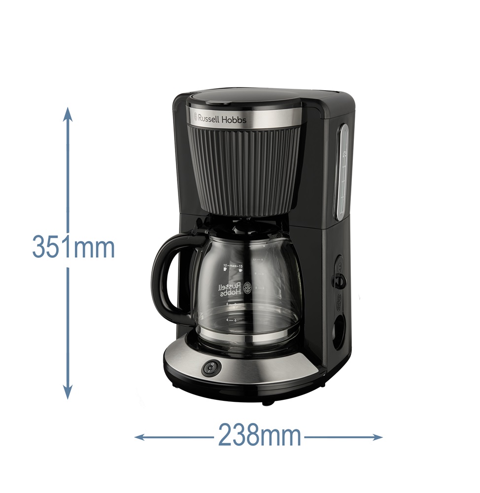 Russell Hobbs 26780-56/RH Brontë Black fekete filteres kávéfőző
