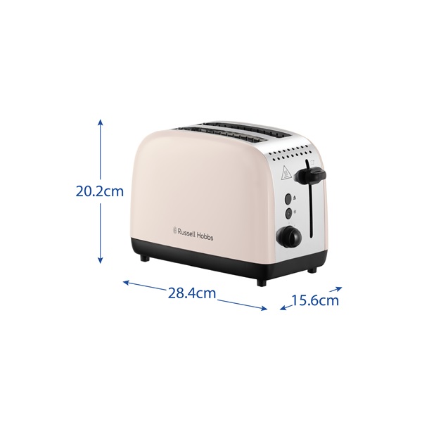 Russell Hobbs 26930-56/RH Colours Plus Jasmine törtfehér 2 szeletes kenyérpirító