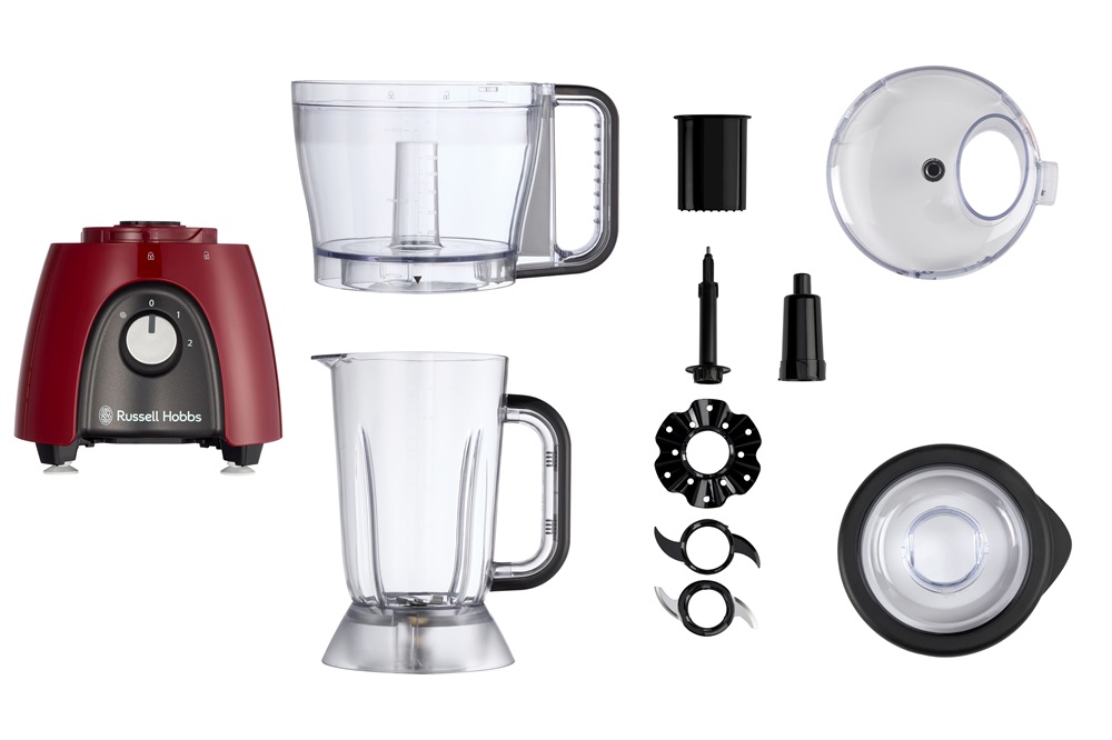 Russell Hobbs 27110-56/RH Desire Red 600W, 2,1L, piros konyhai robotgép