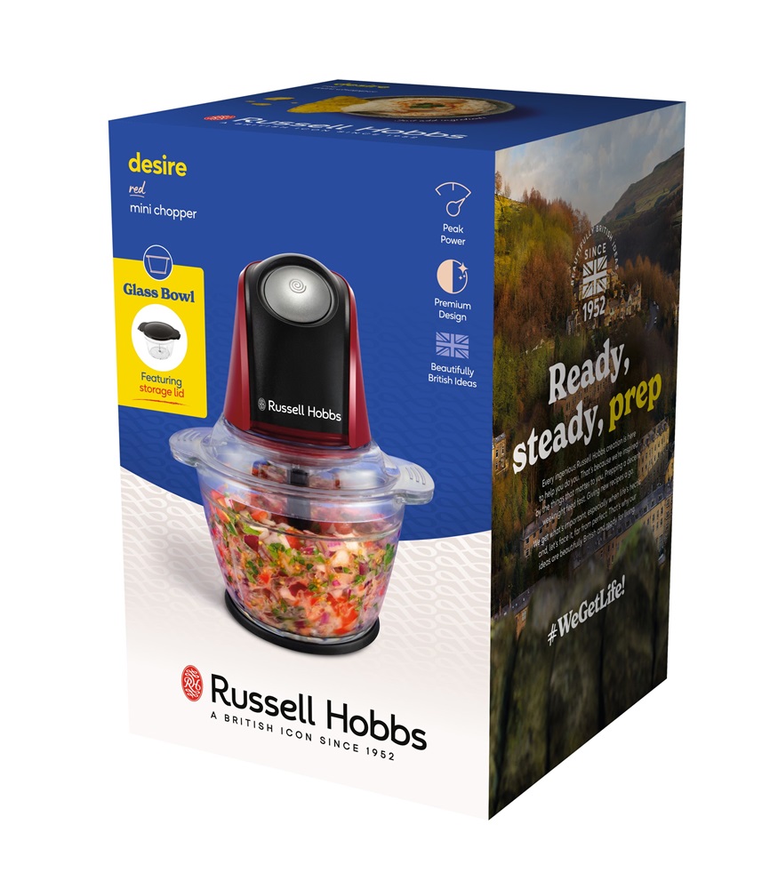 Russell Hobbs 27130-56/RH Desire Red mini 1L piros aprító