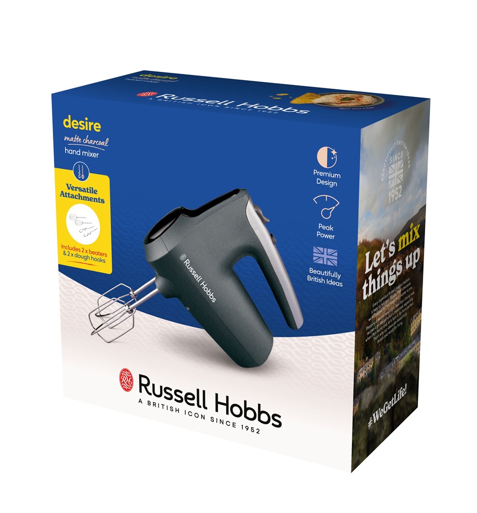 Russell Hobbs 27151-56/RH Desire Matte Charcoal kézi mixer
