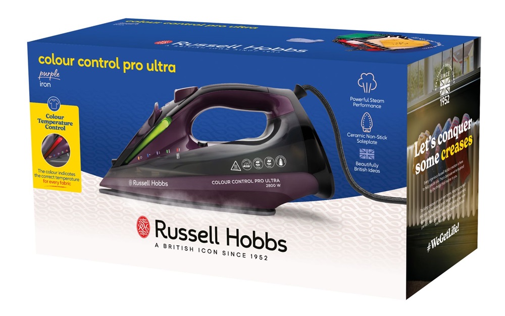 Russell Hobbs 27281-56/RH Colour Control Pro Ultra gőzölős vasaló