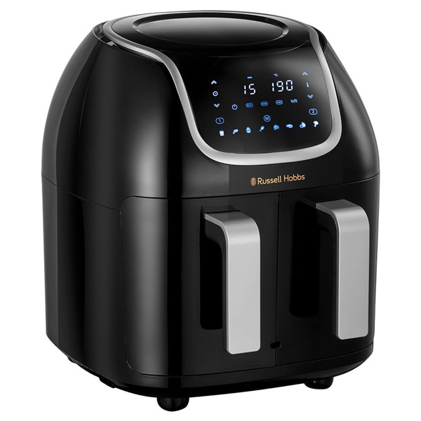 Russell Hobbs 27290-56/RH Satisfry Snappi fekete 8,5 L forrólevegős sütő (air fryer/airfryer)