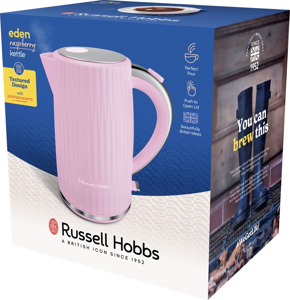 Russell Hobbs 27362-70/RH Eden 1,7L-es málna vízforraló