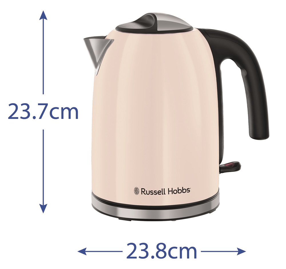 Russell Hobbs 28510-70/RH Colours Plus Jasmine 1,7L-es törtfehér vízforraló