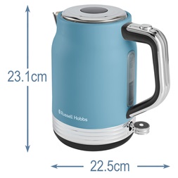 Russell Hobbs 28641-70/RH Hanley Blue 1,7L-es kék vízforraló