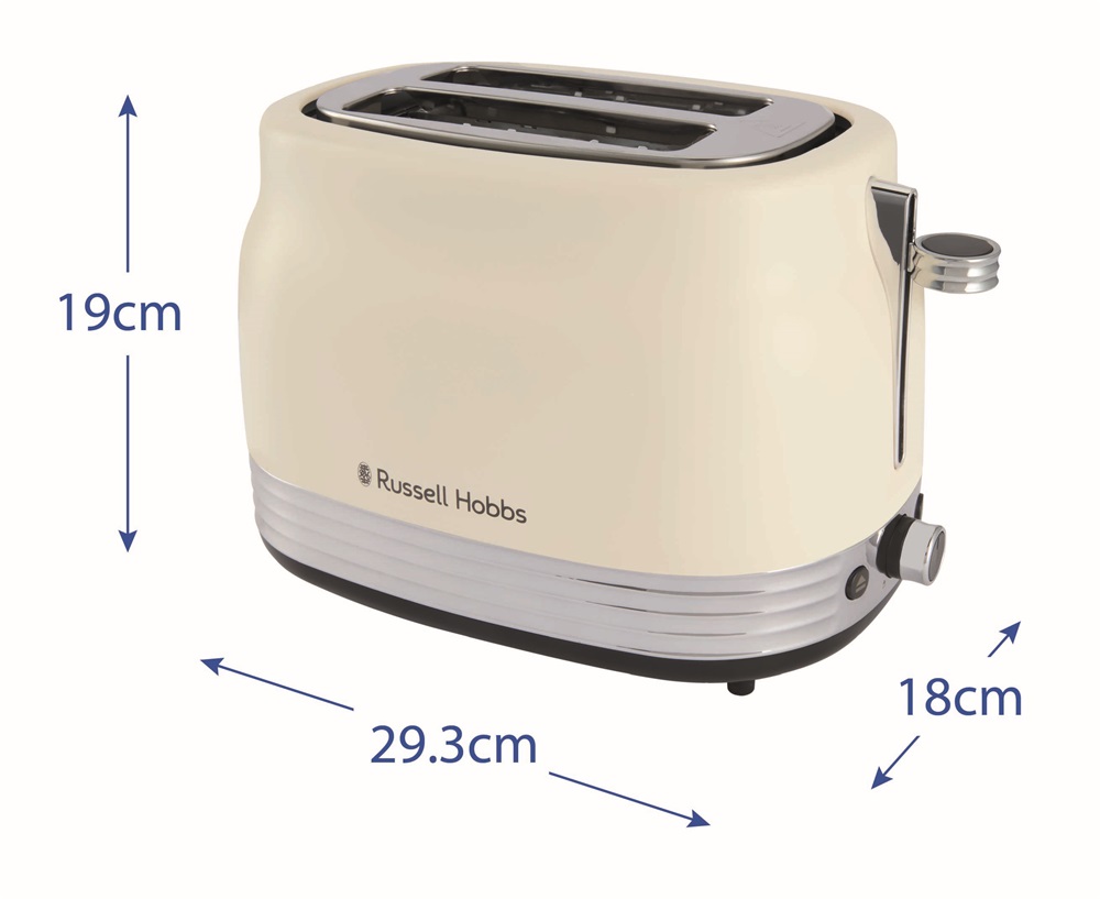 Russell Hobbs 28650-56/RH Hanley Jasmine  krém 2 szeletes kenyérpirító