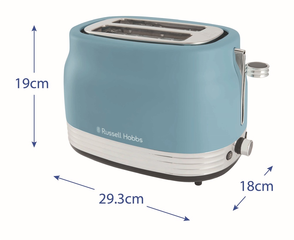 Russell Hobbs 28651-56/RH Hanley Blue kék 2 szeletes kenyérpirító
