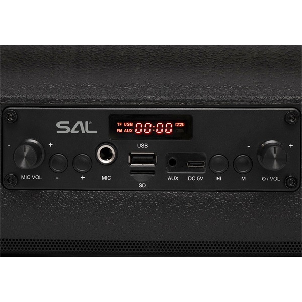 SAL BTWORKY USB/microSD/AUX/FM munka és szabadidő hangszóró