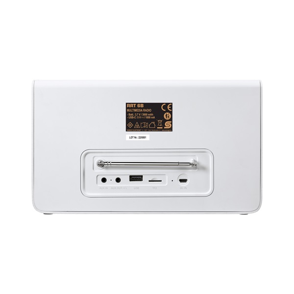 SAL RRT 6B AM/FM/Bluetooth/USB/microSD retro rádió