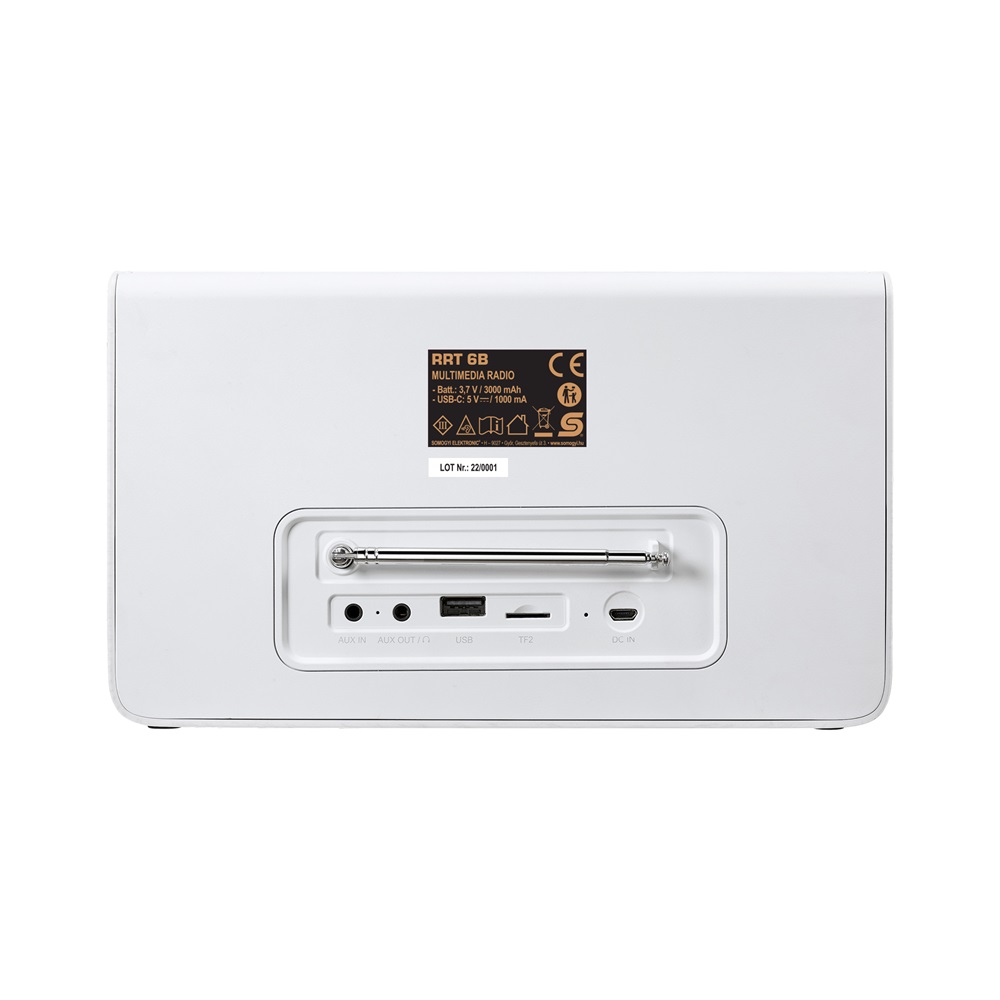 SAL RRT 6B AM/FM/Bluetooth/USB/microSD retro rádió