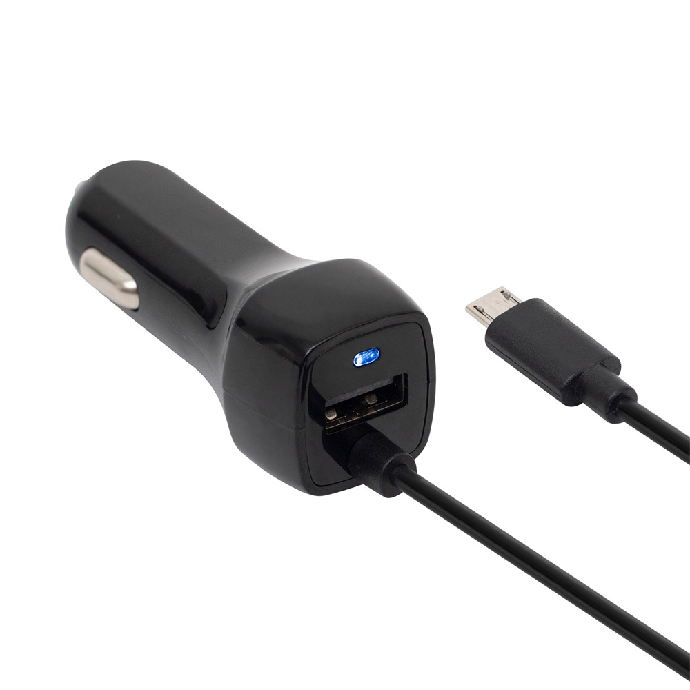 SAL SAU 24MU 2in1 USB-A + microUSB autós töltő