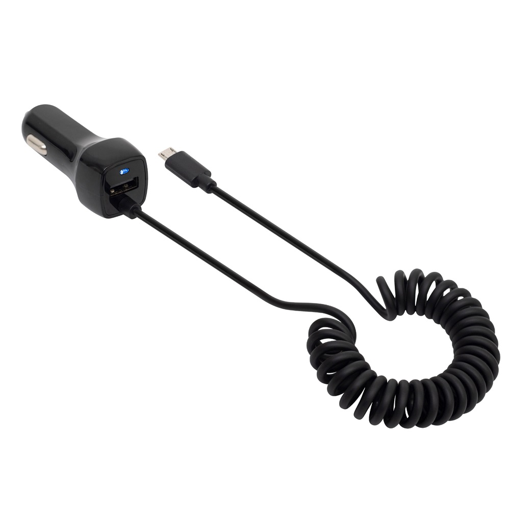 SAL SAU 24MU 2in1 USB-A + microUSB autós töltő