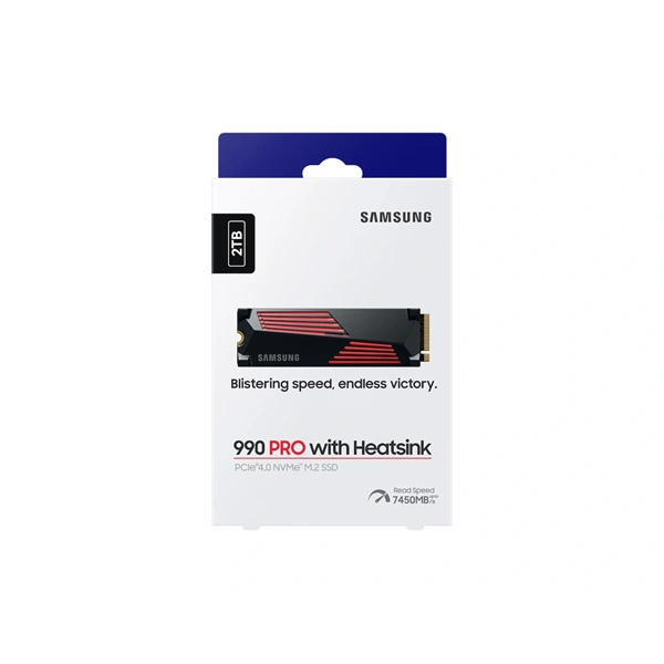 SAMSUNG 990 PRO with Heatsink NVMe™ M.2 SSD 2TB
