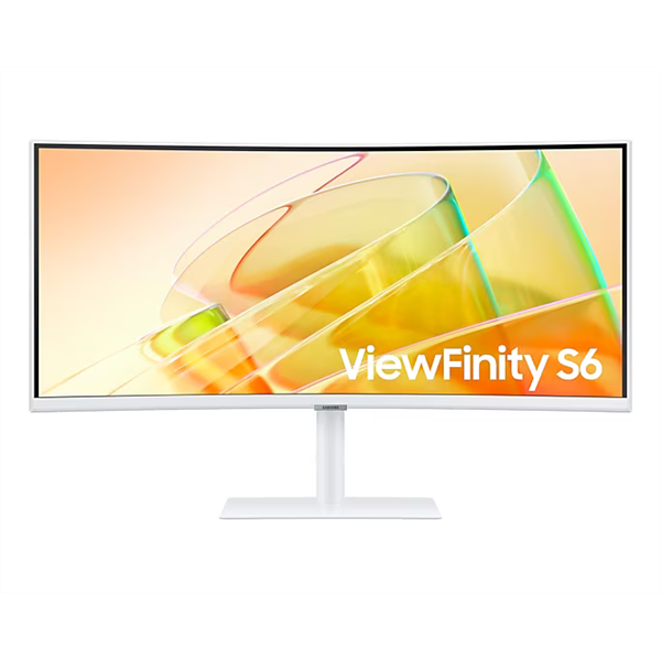 Samsung 34" LS34C650TAUXEN ViewFinity UWQHD 2K VA DP/HDMI/USB/Thunderbolt fehér ívelt monitor