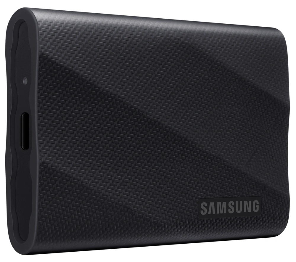 SAMSUNG Portable SSD T9 USB 3.2 Gen 2x2 1TB, Black