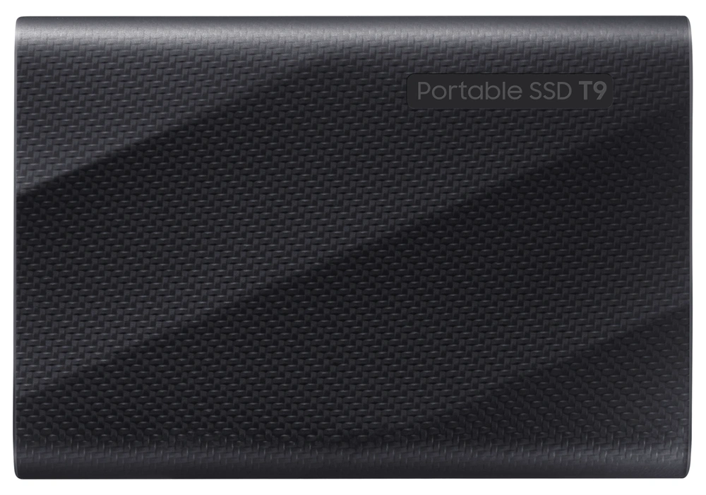 SAMSUNG Portable SSD T9 USB 3.2 Gen 2x2 2TB, Black