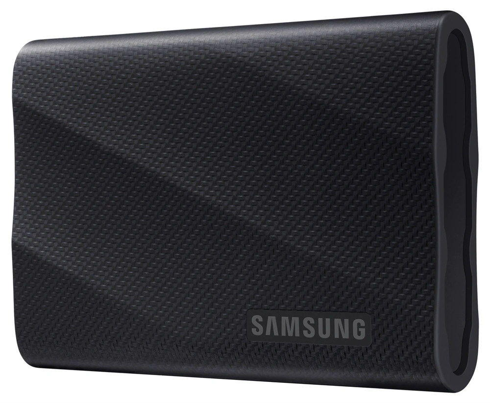 SAMSUNG Portable SSD T9 USB 3.2 Gen 2x2 2TB, Black