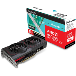 SAPPHIRE PULSE AMD RADEON RX 7600 XT GAMING OC 16GB GDDR6 DUAL HDMI DUAL DP